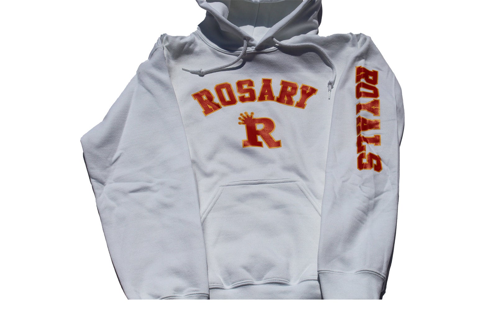 White syracuse hoodie top